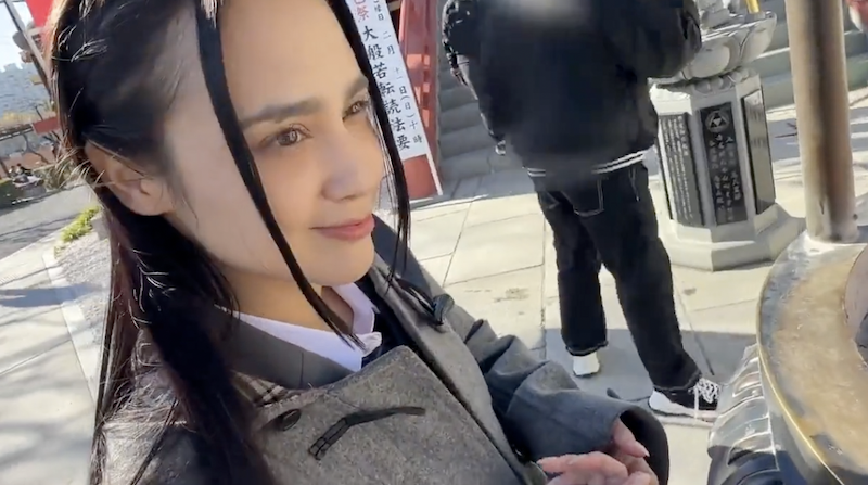 J○お散歩7「おじさん、日本のヘンタイSEXを教えてください」～情熱の国スペインからやってきた愛嬌たっぷり交換留学生編～