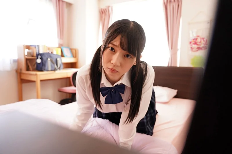 連れ子の巨乳痴女女子校生・春風ひかるが性欲のままに義父と強制フェラ・中出しセックス